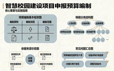 智慧校园建设项目申报预算编制:明细与依据