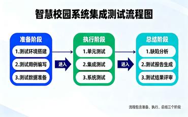 智慧校园系统集成测试方案:流程与验收标准