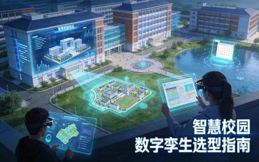 智慧校园数字孪生选型指南：选对平台做好交付，从平台适配到交付落地的全流程解决方案